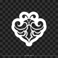 Vintage print pattern in retro style.Vector illustration vector