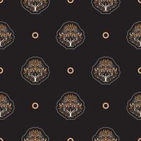 Seamless pattern with the face of an eagle. Good covers, fabrics, postcards and printing. Vector