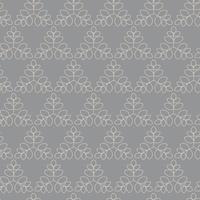 ilustración perfecta de vector moderno. estampado de flores sobre un fondo gris. patrón ornamental para volantes, tipografía, fondos de pantalla, fondos