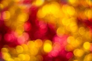 Christmas background. Festive abstract with bokeh defocused lights photo