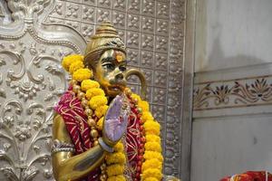 imagen de la estatua de lord hanuman ji foto
