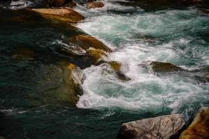 waterfall view of himachal pradesh image photo