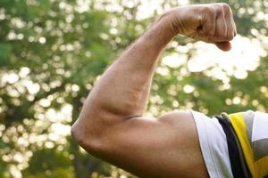 biceps image of a man HD photo