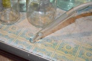 Moonshine still and parts for making distilled alcohol photo