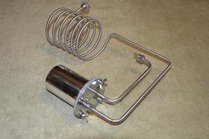 Moonshine still and parts for making distilled alcohol photo
