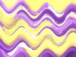 Abstract background yellow and purple gradient texture lines effect motion blur design pattern graphic background. photo