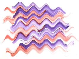 patrón de pincel de pintura de acuarela abstracta sobre fondo de papel. mancha de tinta de salpicadura concepto de efecto grunge de papel tapiz de arte púrpura y naranja foto