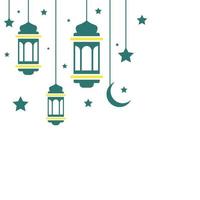 ilustración vectorial de diseño de fondo de ramadhan kareem. linterna ramadhan kareem para fondo, tarjeta de felicitación, celebración vector