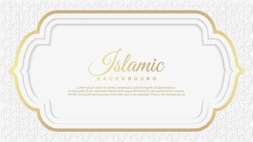 luxury gold islamic background template