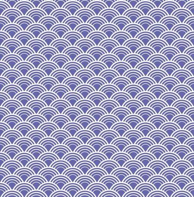 White And Purple Fish Scale Pattern Seamless Background