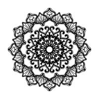 Hand drawn mandala. decoration in ethnic oriental  doodle ornament. vector