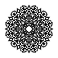 Hand drawn mandala. decoration in ethnic oriental  doodle ornament. vector