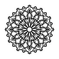 Hand drawn mandala. decoration in ethnic oriental  doodle ornament. vector