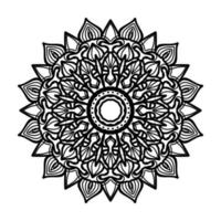 Hand drawn mandala. decoration in ethnic oriental  doodle ornament. vector