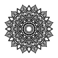 Hand drawn mandala. decoration in ethnic oriental  doodle ornament. vector