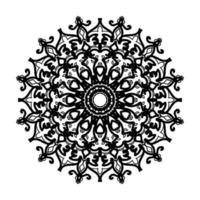 Hand drawn mandala. decoration in ethnic oriental  doodle ornament. vector