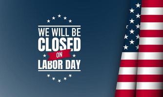 Labor Day Background. Vector Illustration