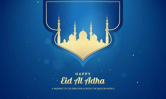 Eid Al Adha Background. Fit for greeting card, wallpaper and other. vector