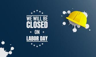 Labor Day Background. Vector Illustration