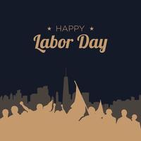 Labor Day Background. Fit for poster, banner and other. vector