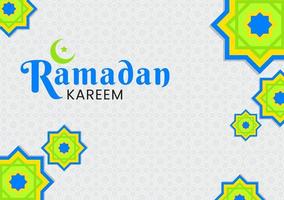 Fondo de Ramadán Kareem vector