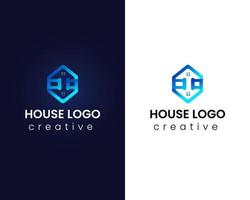 vector de plantilla de diseño de logotipo de casa