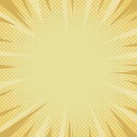 Gradient halftone background. Pop art vintage vector gradient background. Pop art retro comic, Vintage brown background