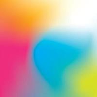Colorful abstract gradient blurs. Colorful rainbow gradient. Fluid blurred gradient background vector