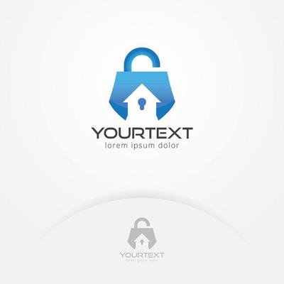 House security logo design