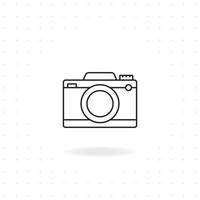 Camera icon design vector