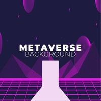 Concept of Future digital technology metaverse vector