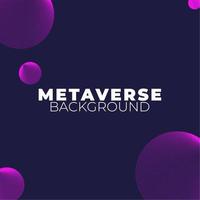 Concept of Future digital technology metaverse vector