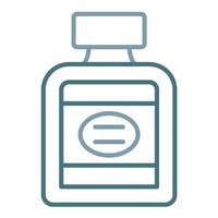 After Shave Line Two Color Icon vector