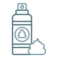 Shaving Cream Line Two Color Icon vector