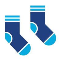 Socks Glyph Icon vector