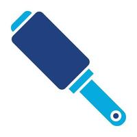 Lint Roller Glyph Icon vector