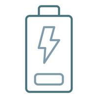 Low Energy Line Two Color Icon vector