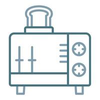 Toaster Line Icon vector