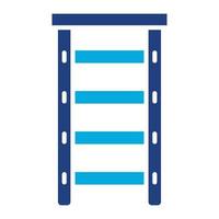 Ladder Glyph Two Color Icon vector