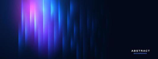 Abstract futuristic background with glowing light effect. vector