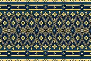 Seamless Native Fabric Pattern Designed from Geometric Shapes Use it as a Background Image, Destroy Shirts, and Make Patterns On Things. vector