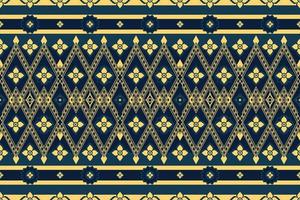 Seamless Native Fabric Pattern Designed from Geometric Shapes Use it as a Background Image, Destroy Shirts, and Make Patterns On Things. vector