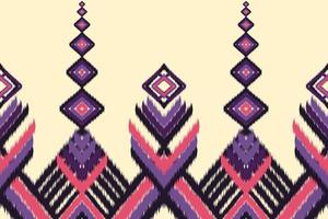 Geometric ethnic oriental pattern traditional Design for background. vector