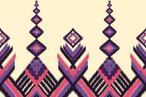 Geometric ethnic oriental pattern traditional Design for background. vector