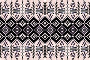 Abstract fabric designs from geometric shapes are stitched together to form a pattern. vector