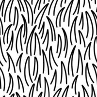 Abstract pattern of geometric shapes black on white background. A geometric wave of circles background. Vector abstract seamless pattern with a hand-drawn round spiral shape made with a brush.