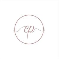 Basic RGBScript initials design logo vector