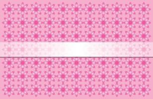 Backgraund flower pattern vector pink colour for template name, business, romantic, ect.