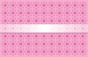 Backgraund flower pattern vector pink colour for template name, business, romantic, ect.