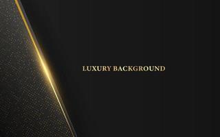 Abstract luxury background with golden element vector